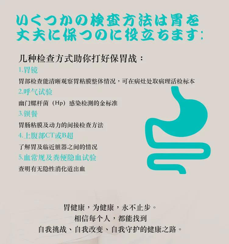 胃，你好吗？